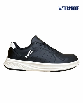 09376-043-M | MEN'S LUNDAHL II WATERPROOF SNEAKERS | BLACK/TOFU/TOFU