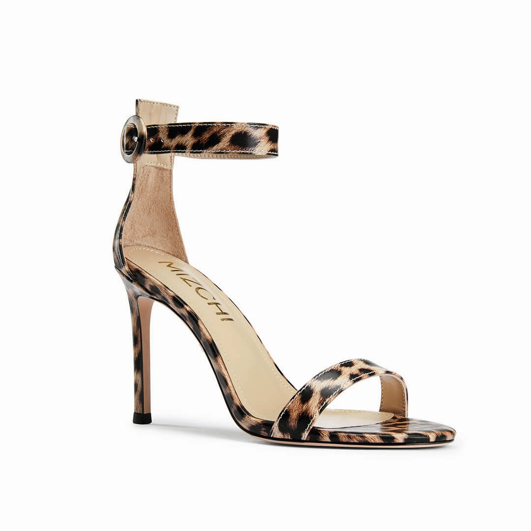 *KESIA LEOPARD - high sandal
