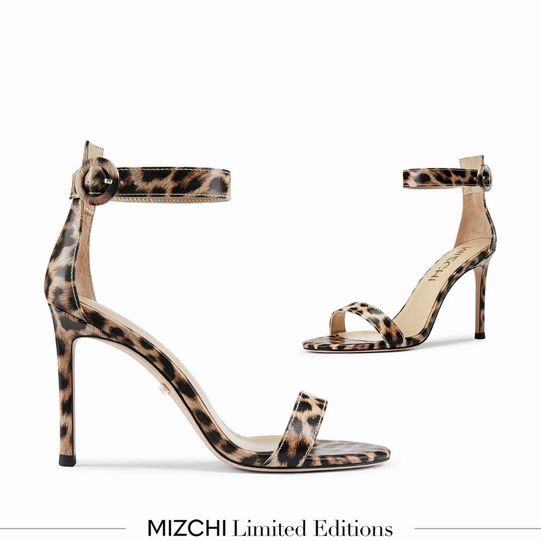 *KESIA LEOPARD - high sandal