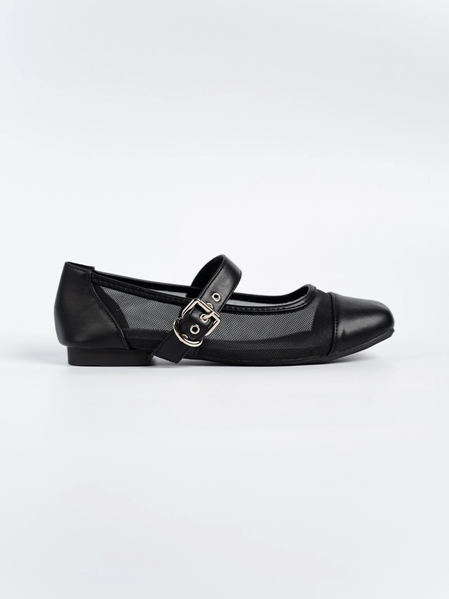 Adelle Mesh Ballerina Flats