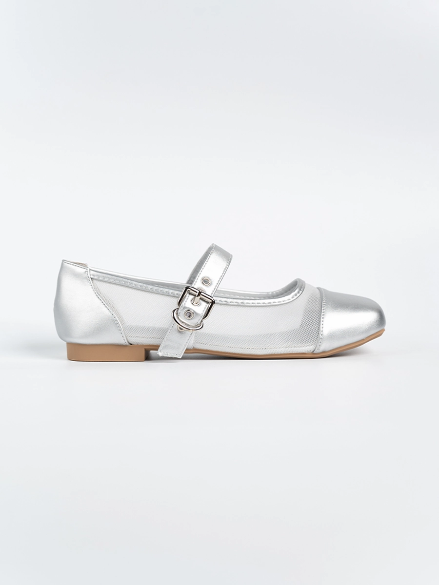 Adelle Mesh Ballerina Flats