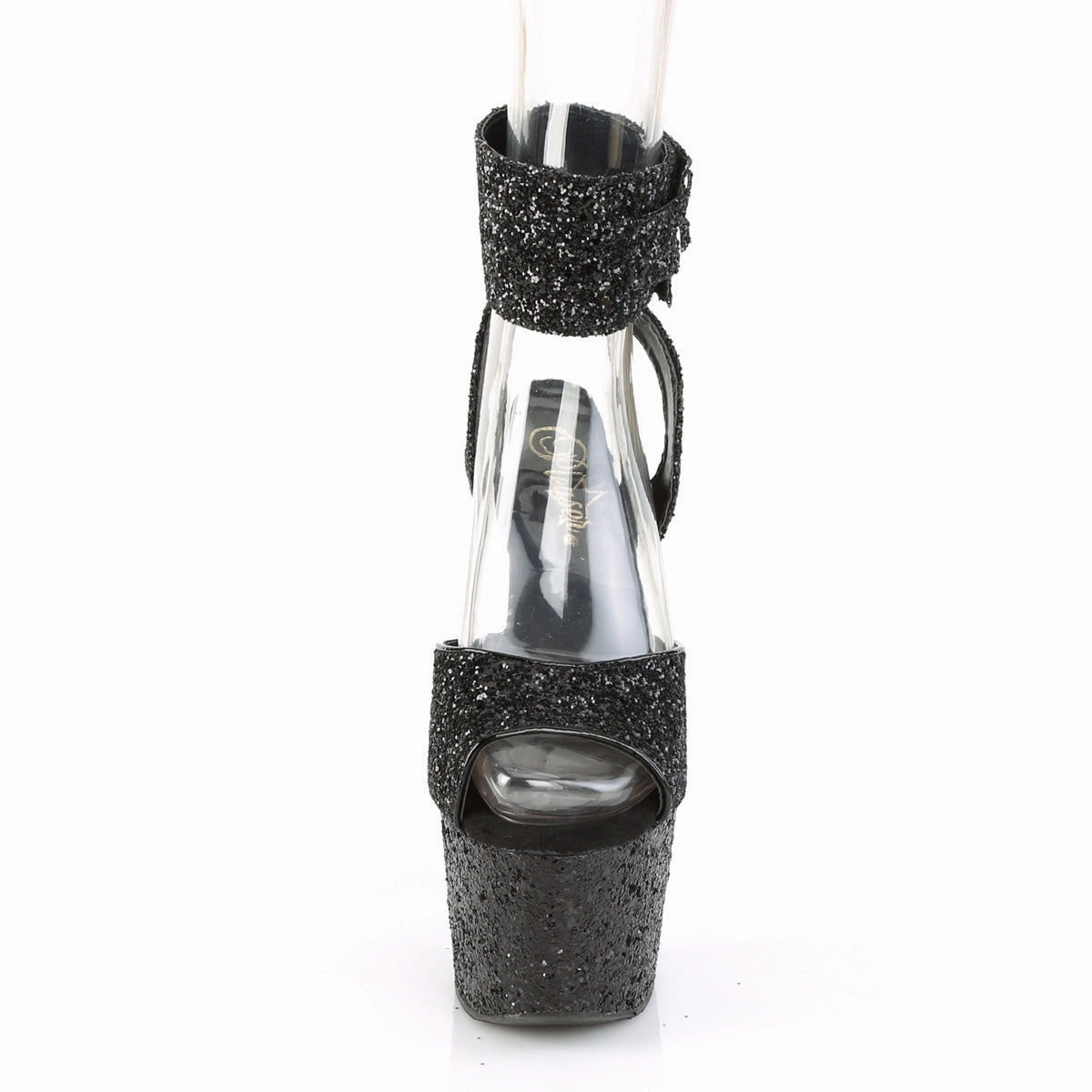 ADORE-791LG  Black Glitter/Black Glitter
