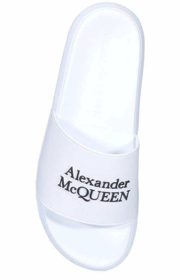Alexander McQueen Logo Printed Slides