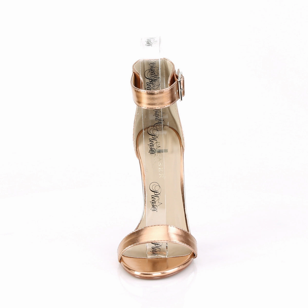 AMUSE-10  Rose Gold Metallic Pu