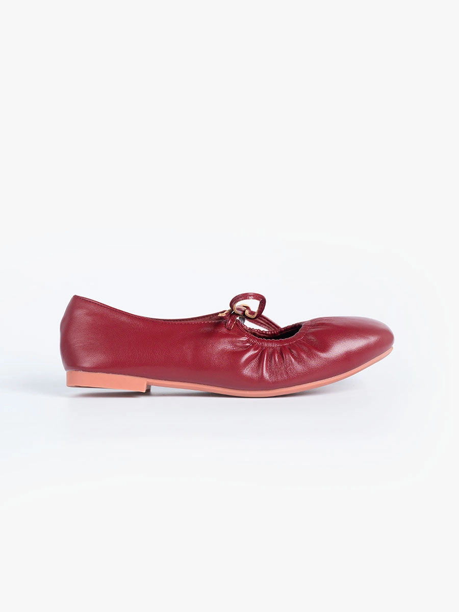 Bailey Tie Strap Flats
