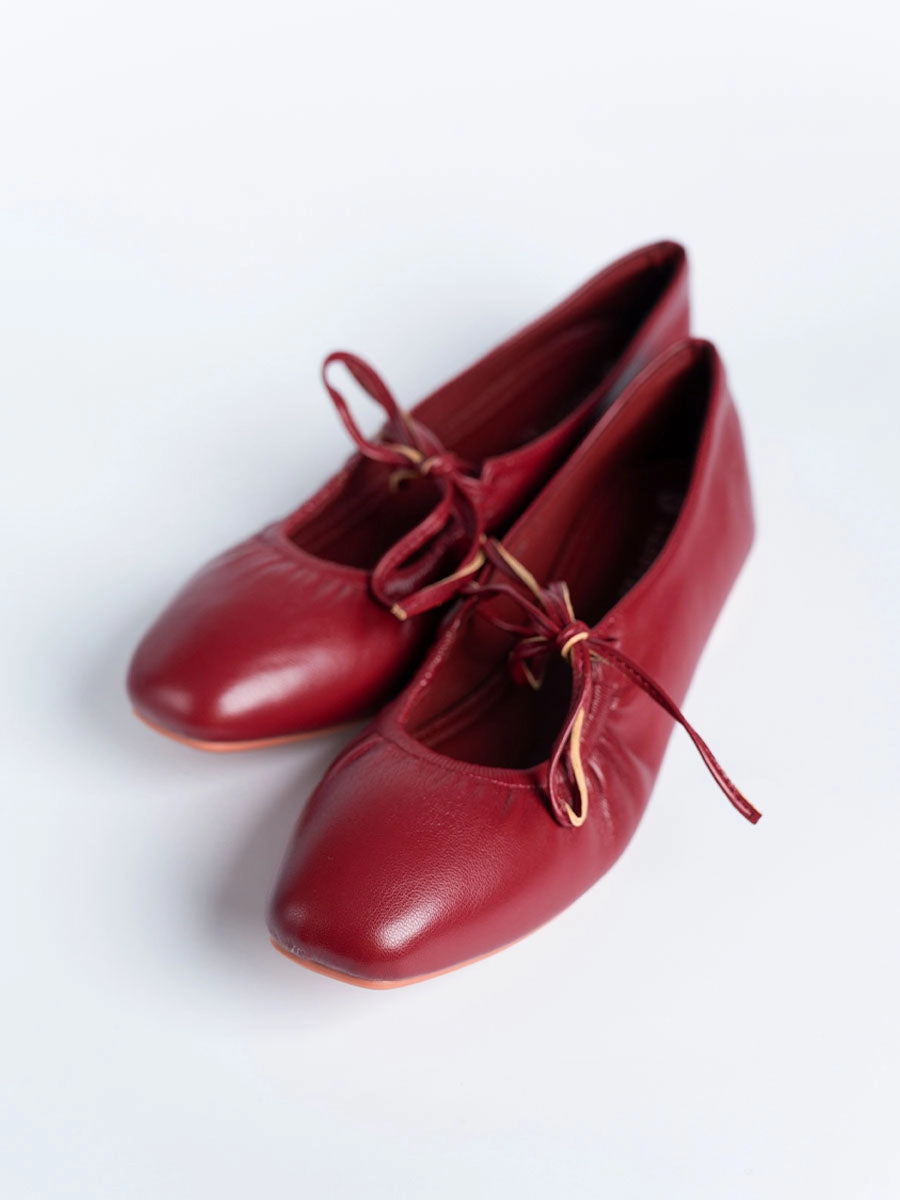 Bailey Tie Strap Flats