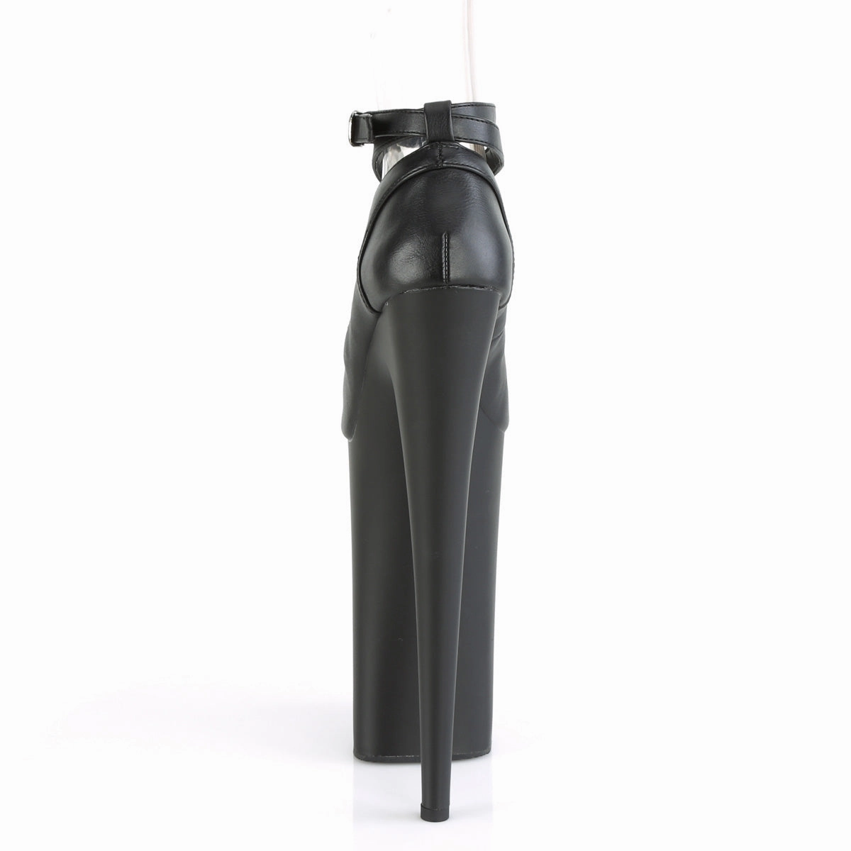 BEYOND-087  Black Faux Leather/Black Matte