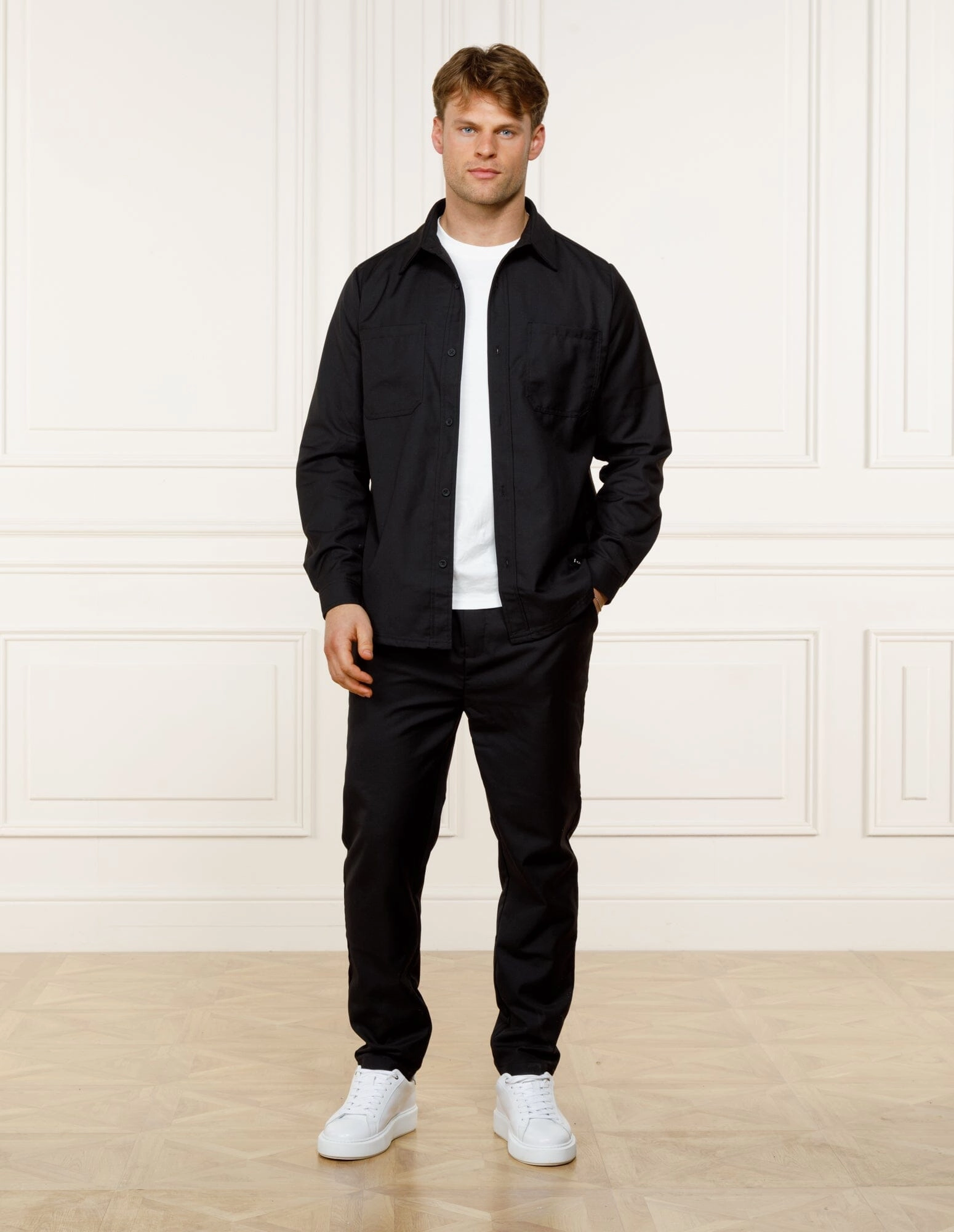 Black 365 Lightweight Overshirt
