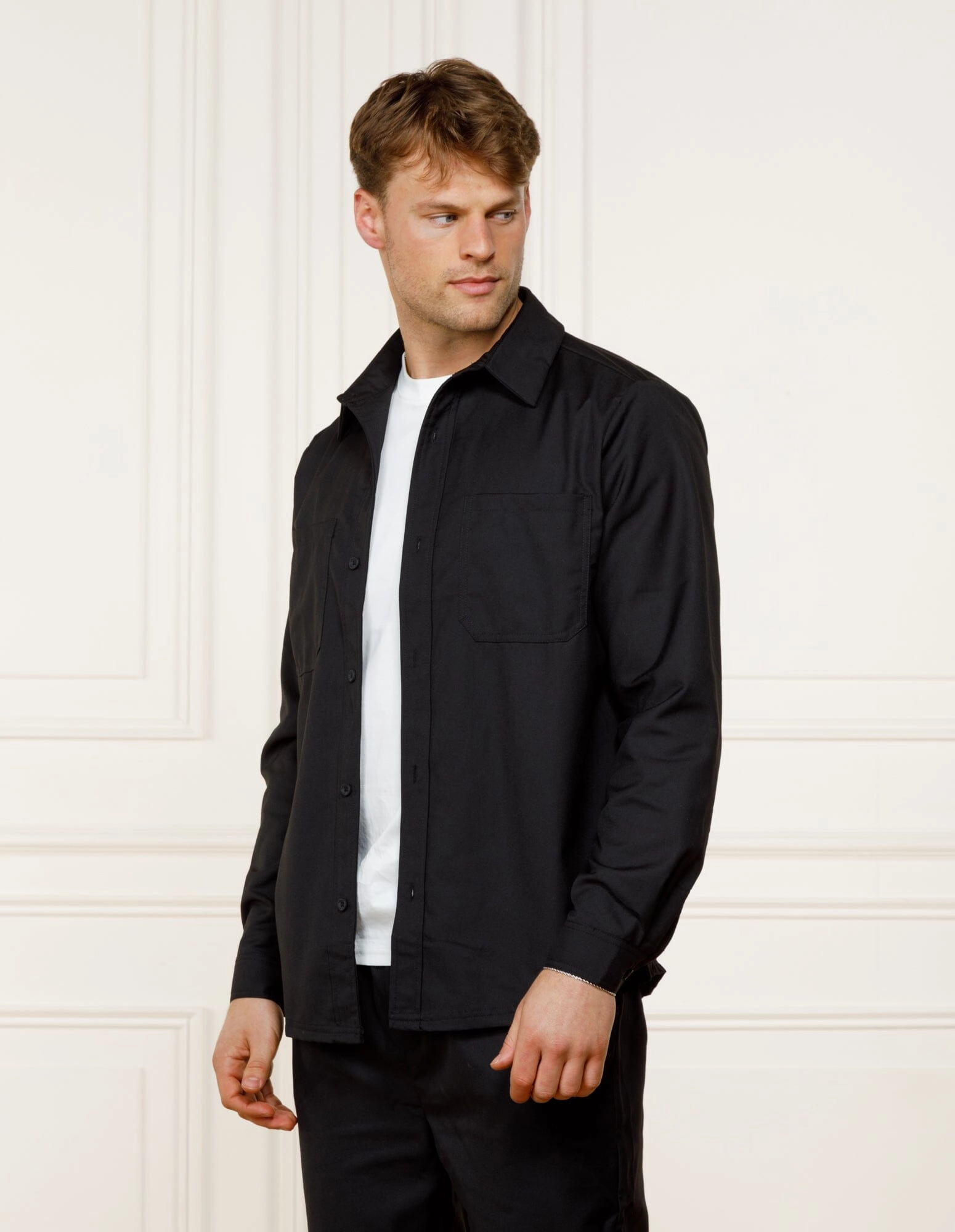 Black 365 Lightweight Overshirt
