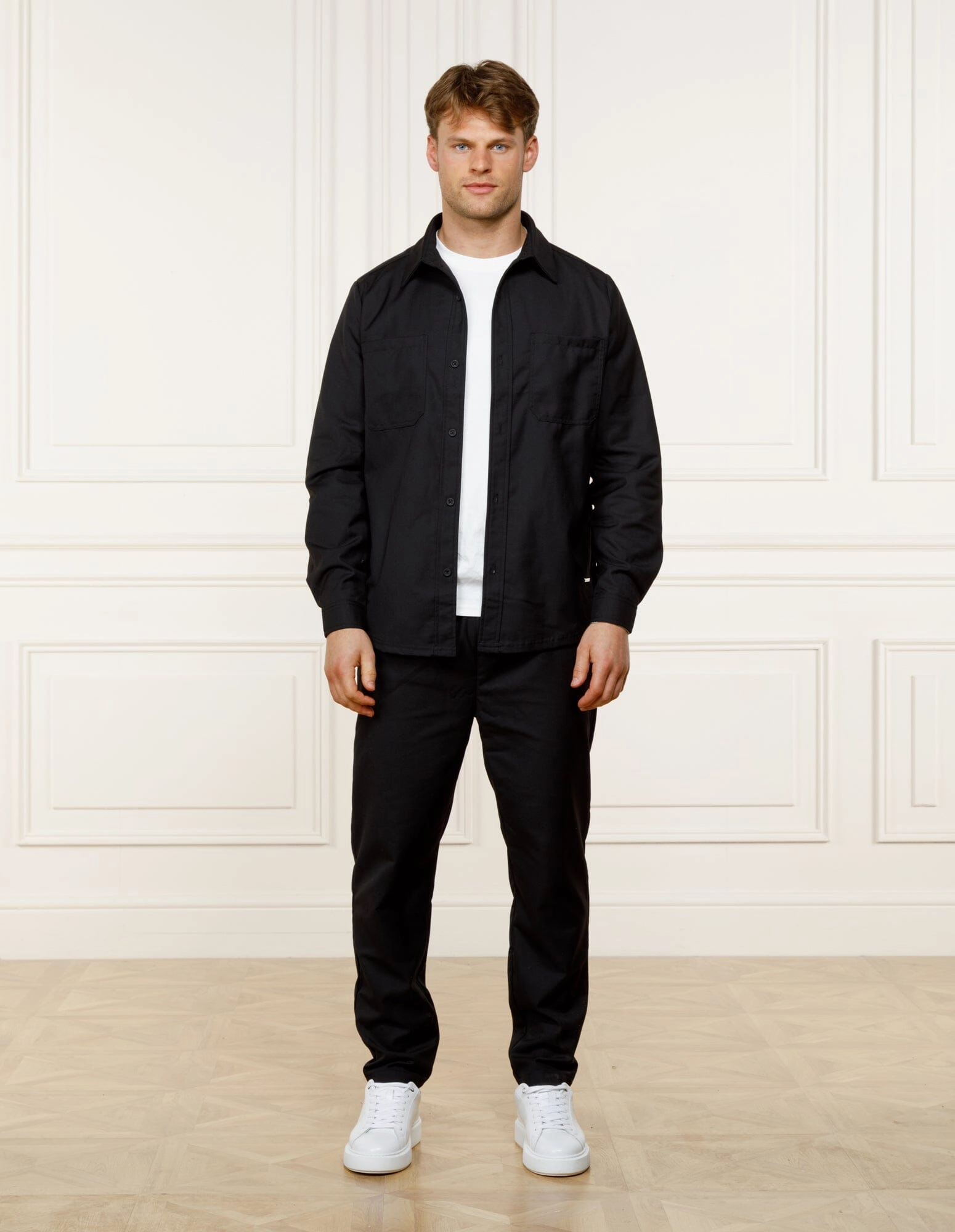 Black 365 Lightweight Overshirt