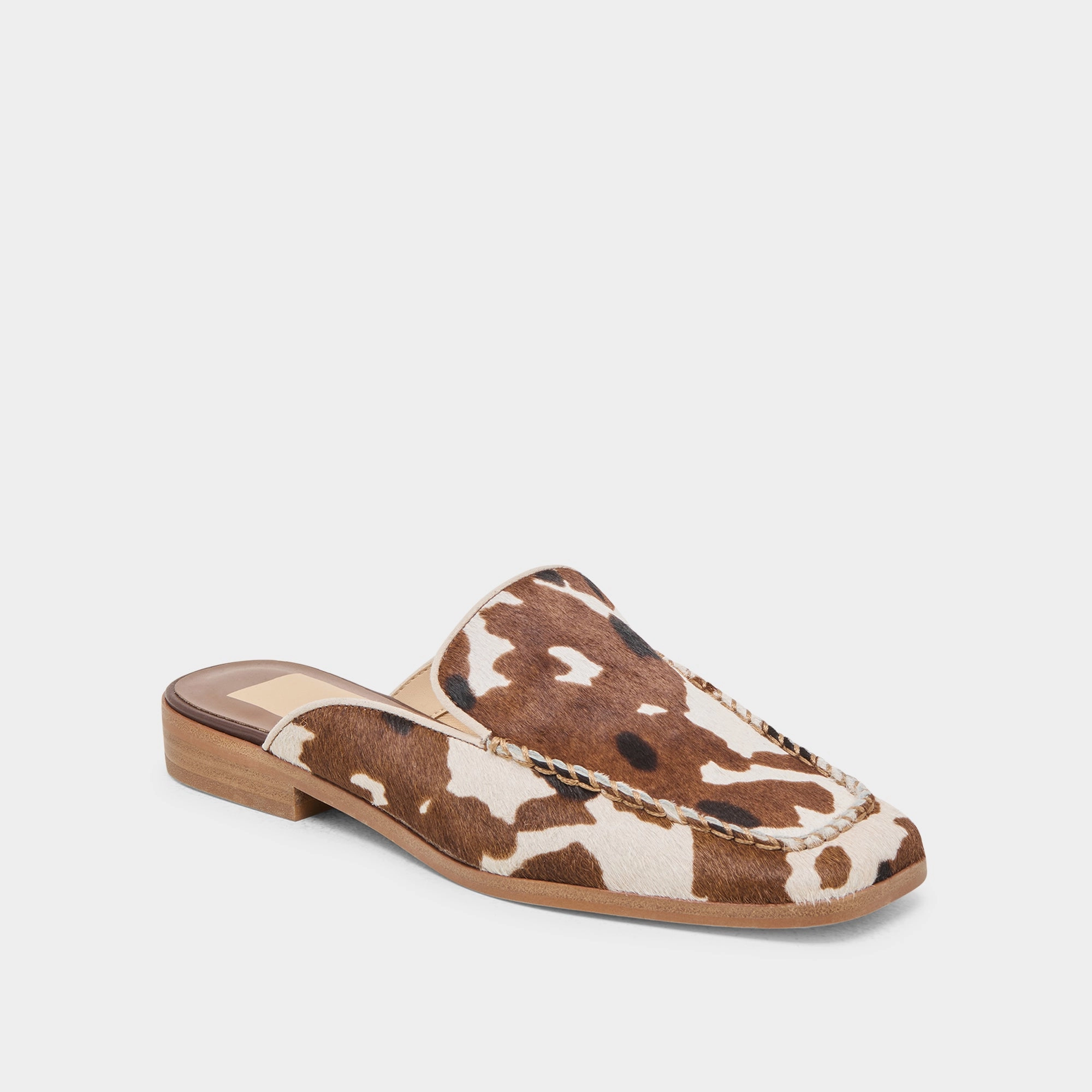 BRADLY FLATS COCOA TAURUS CALF HAIR