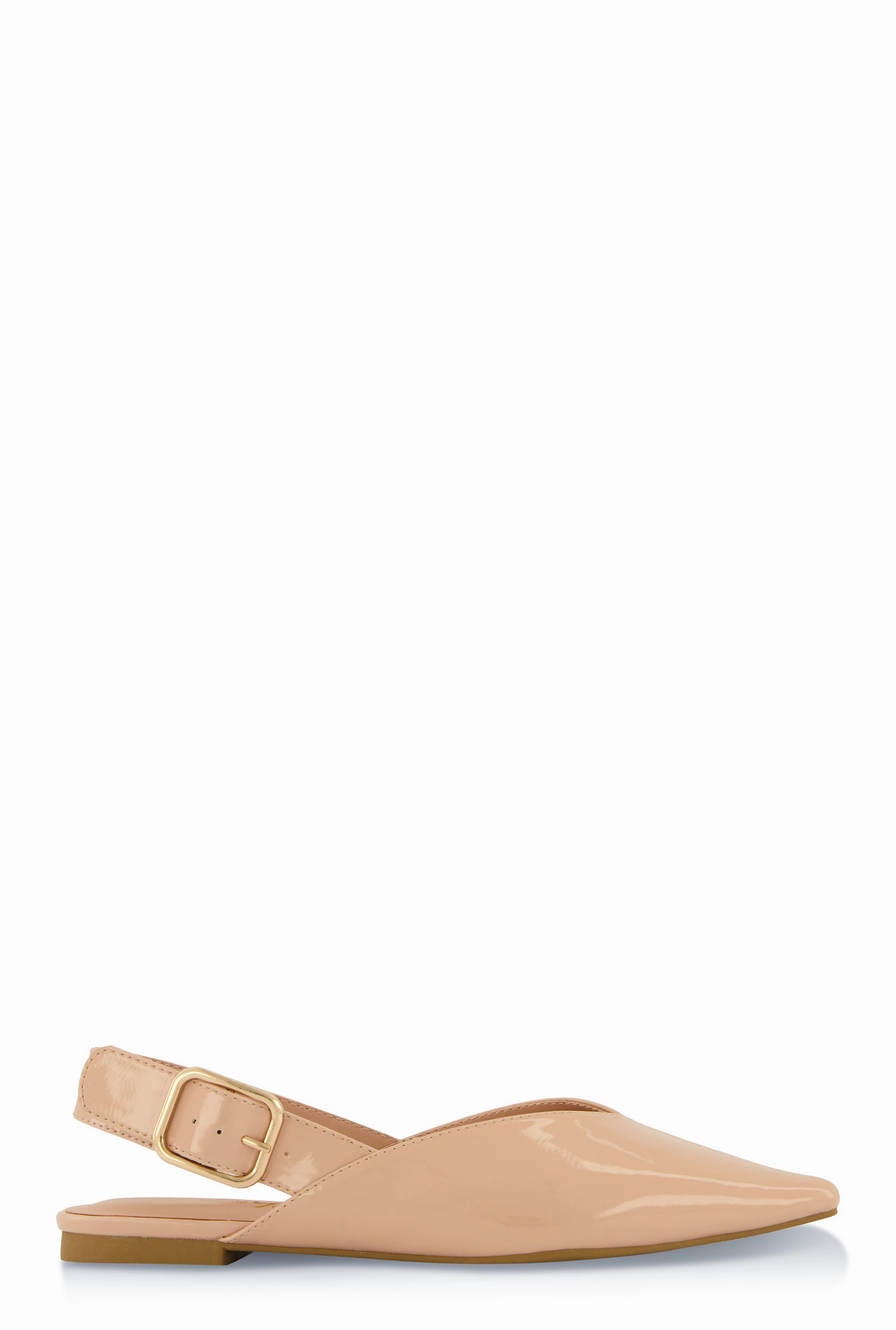 Buckle Slingback Flats