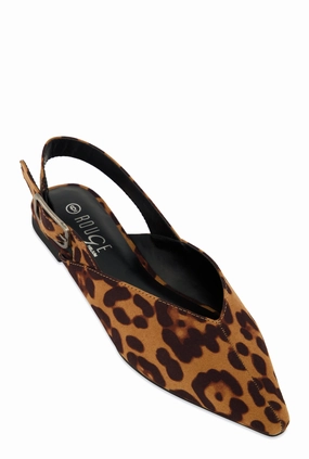 Buckle Slingback Flats