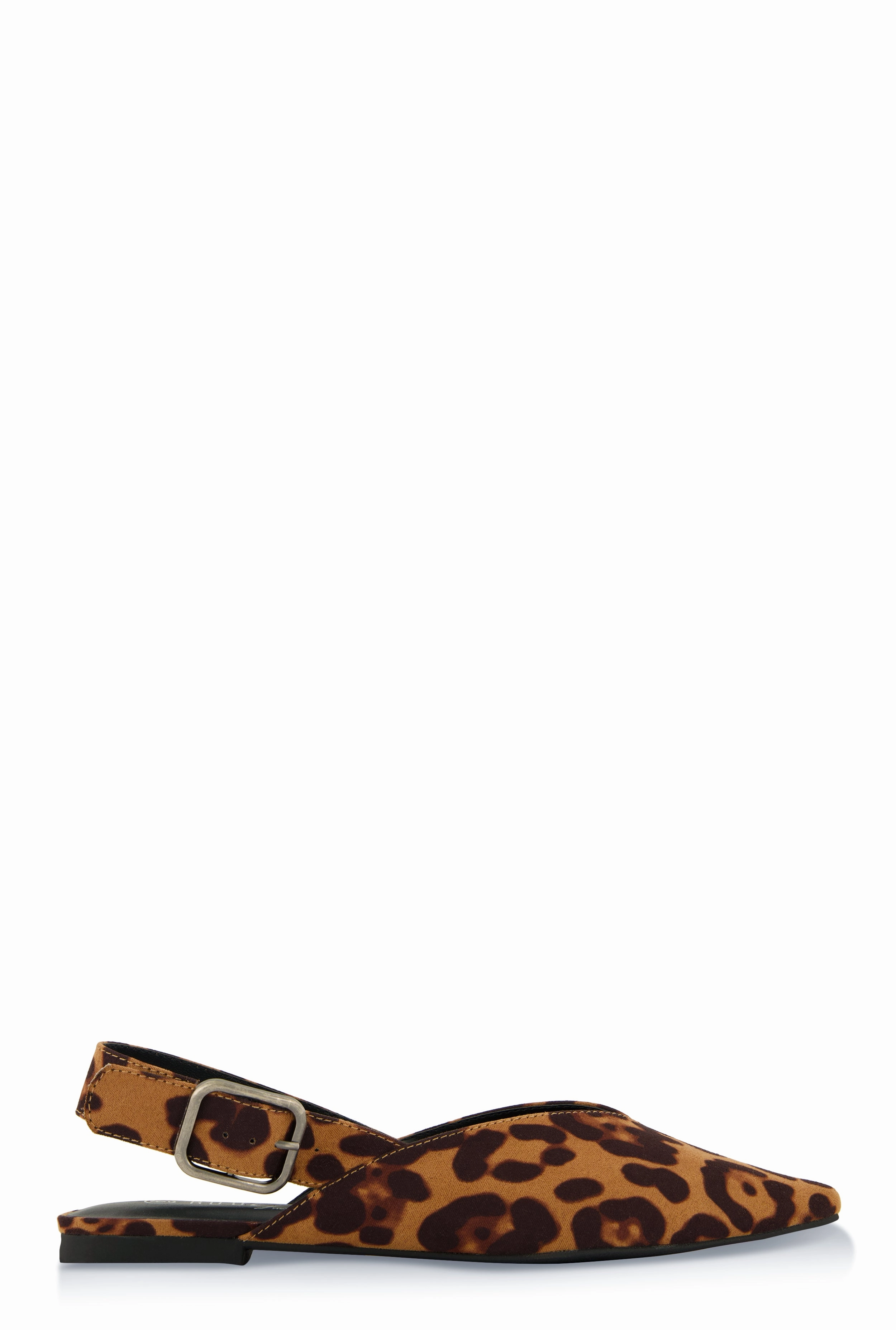 Buckle Slingback Flats