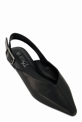 Buckle Slingback Flats