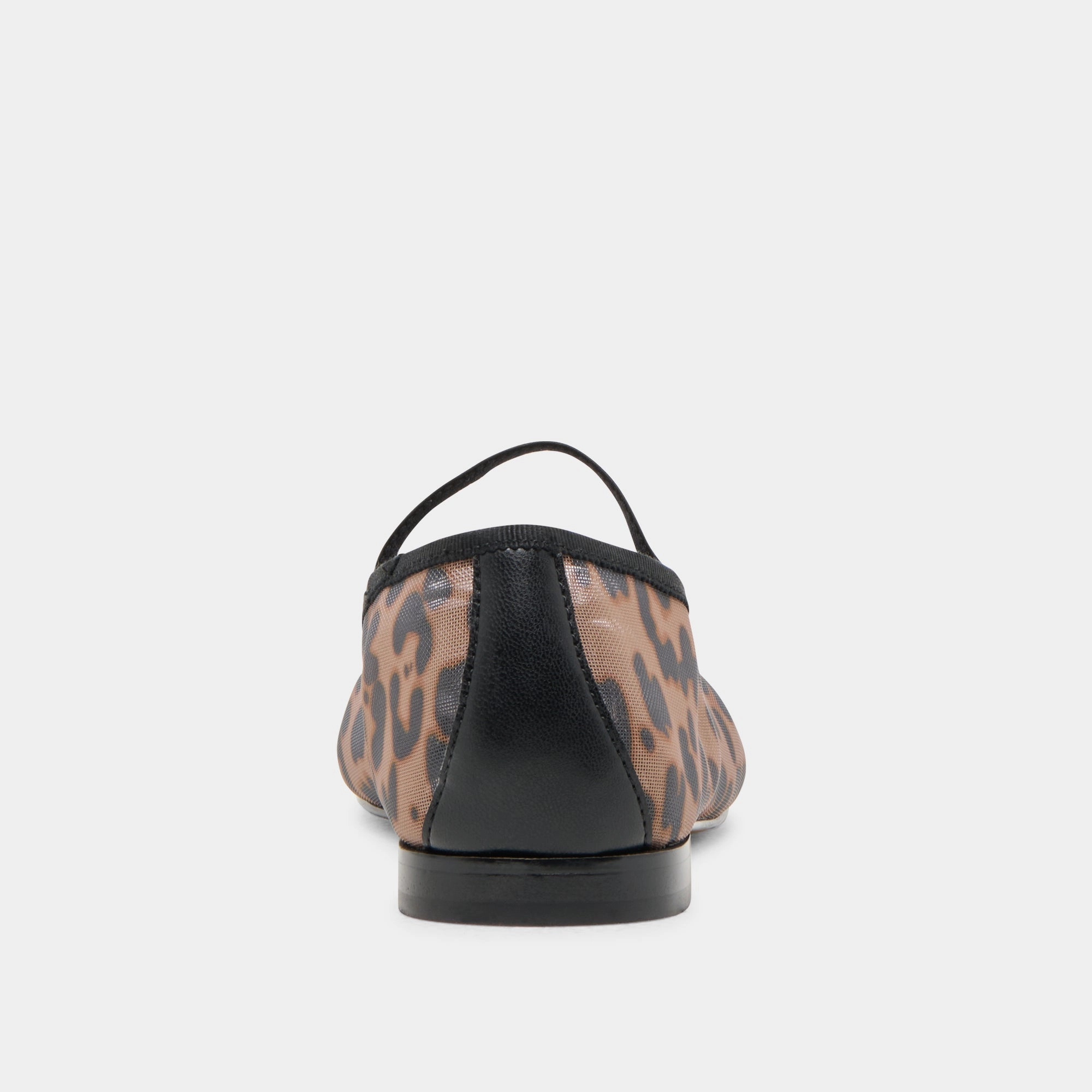 CADEL BALLET FLATS DK LEOPARD MESH