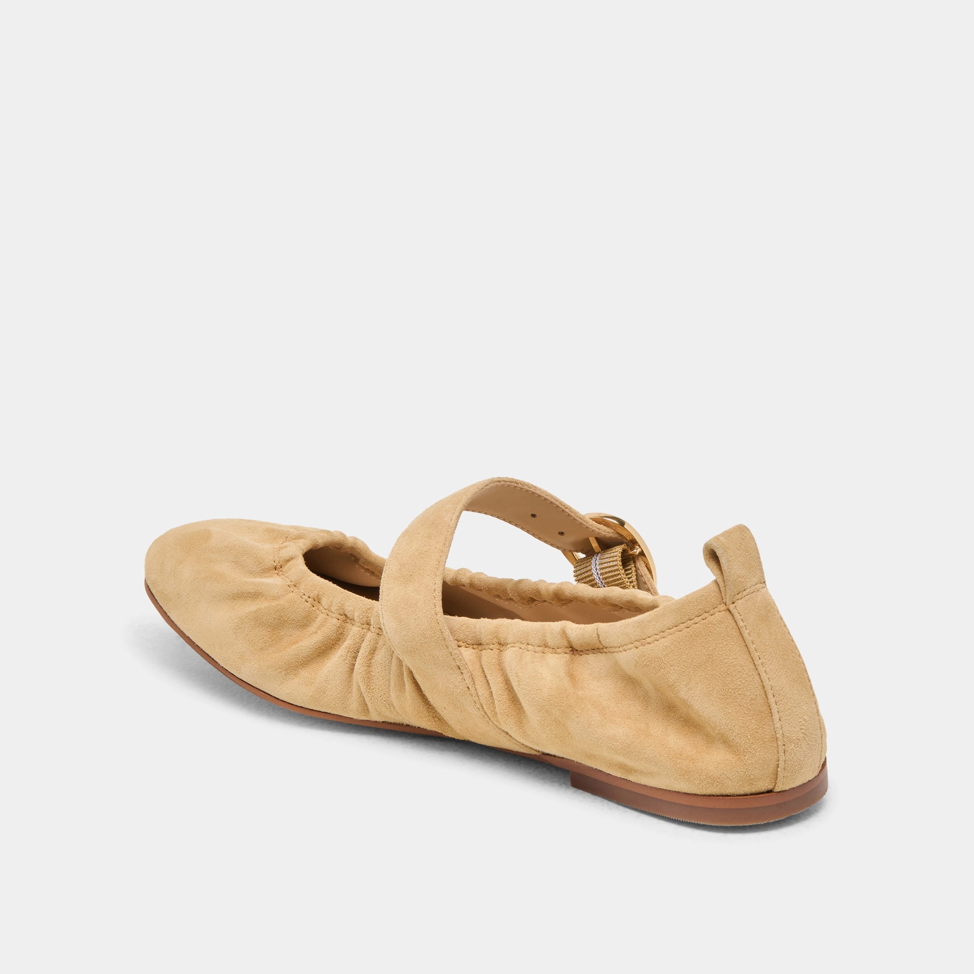 CAELY BALLET FLATS HONEY SUEDE