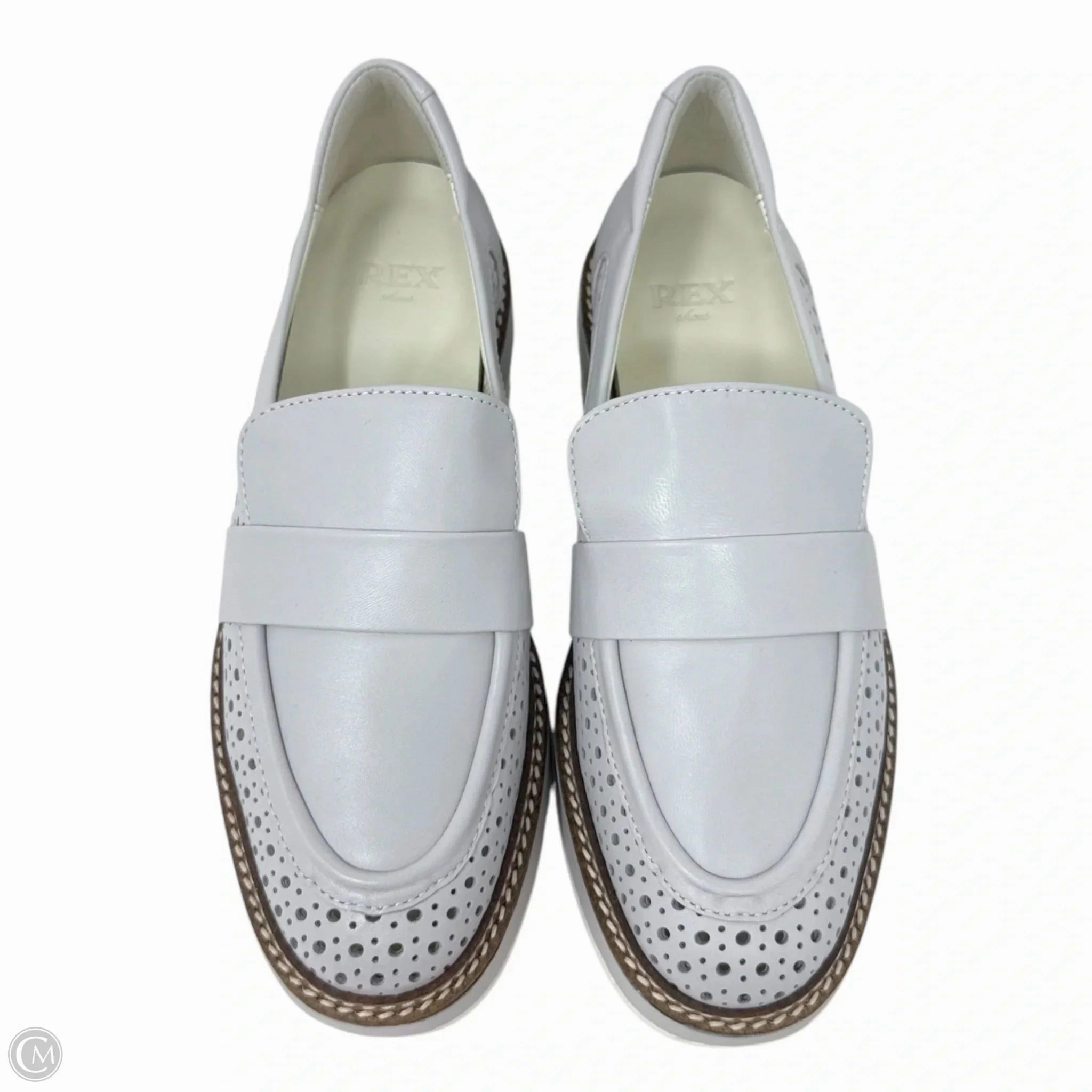 Carolyn 2 Luxury Loafers By Rex In Grey, Size: 6.5