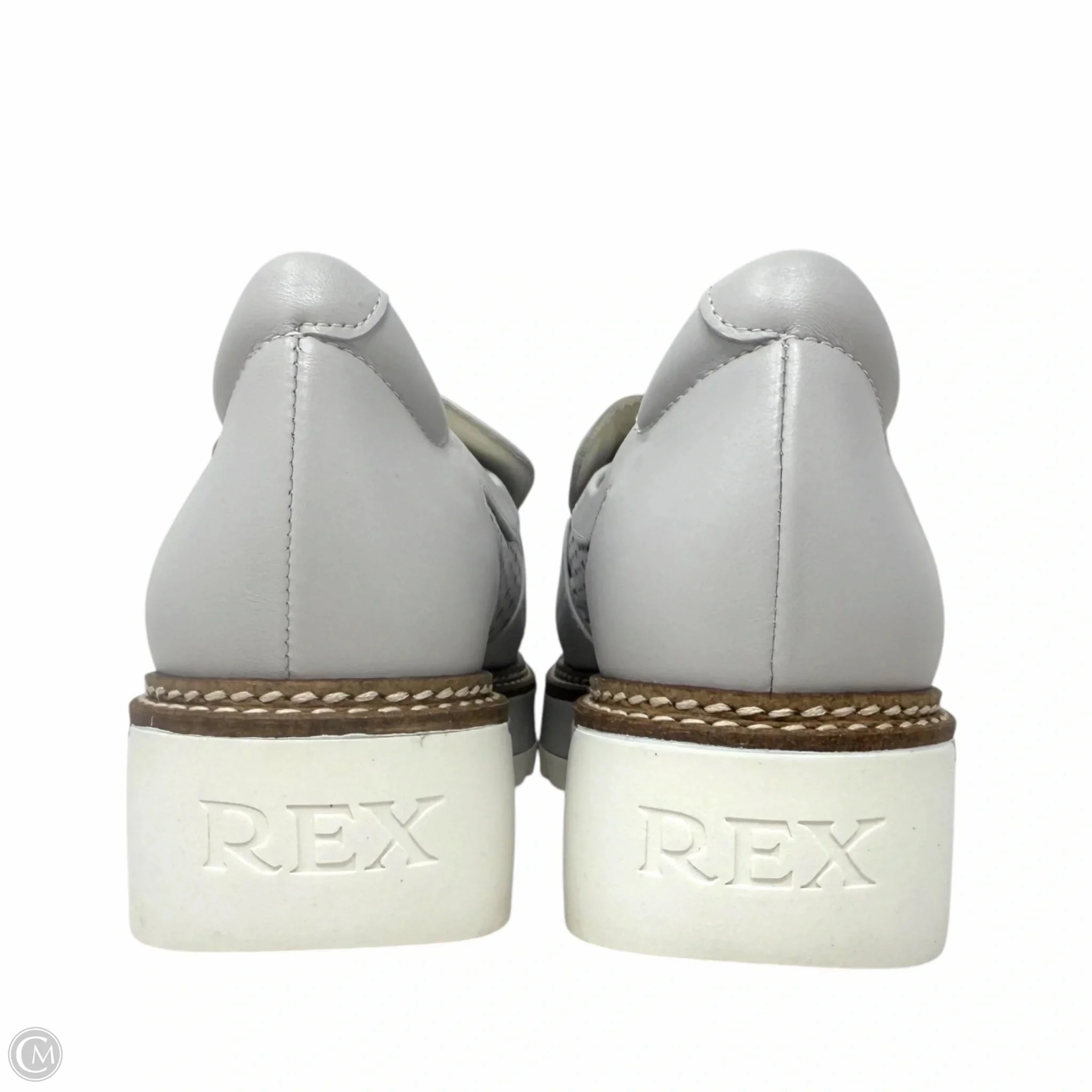 Carolyn 2 Luxury Loafers By Rex In Grey, Size: 6.5