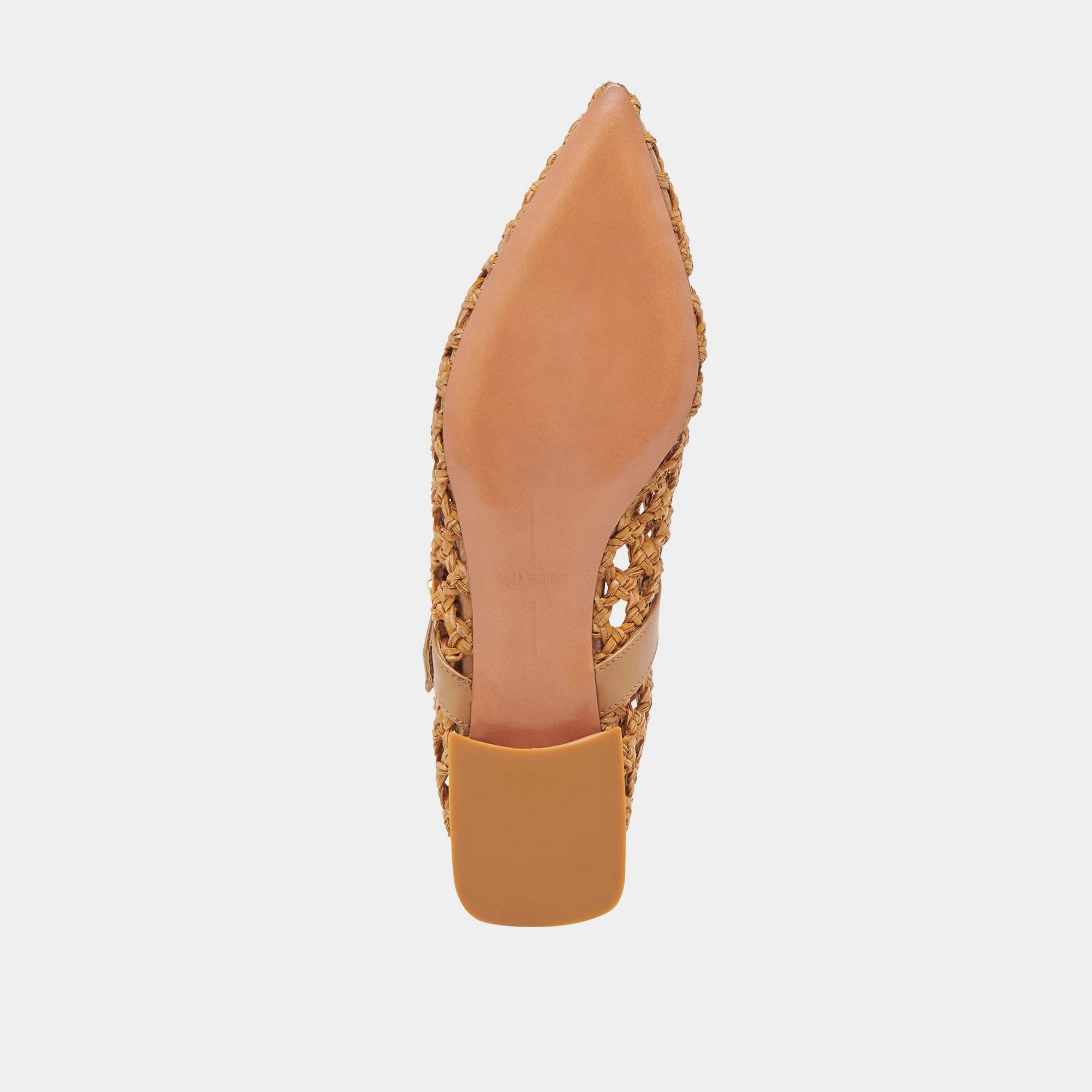 CATY BALLET FLATS NATURAL WOVEN
