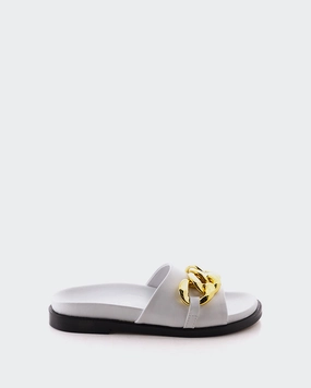 Cipriana White Leather