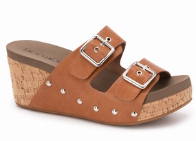 Corkys Twinkie Sandal - Cognac