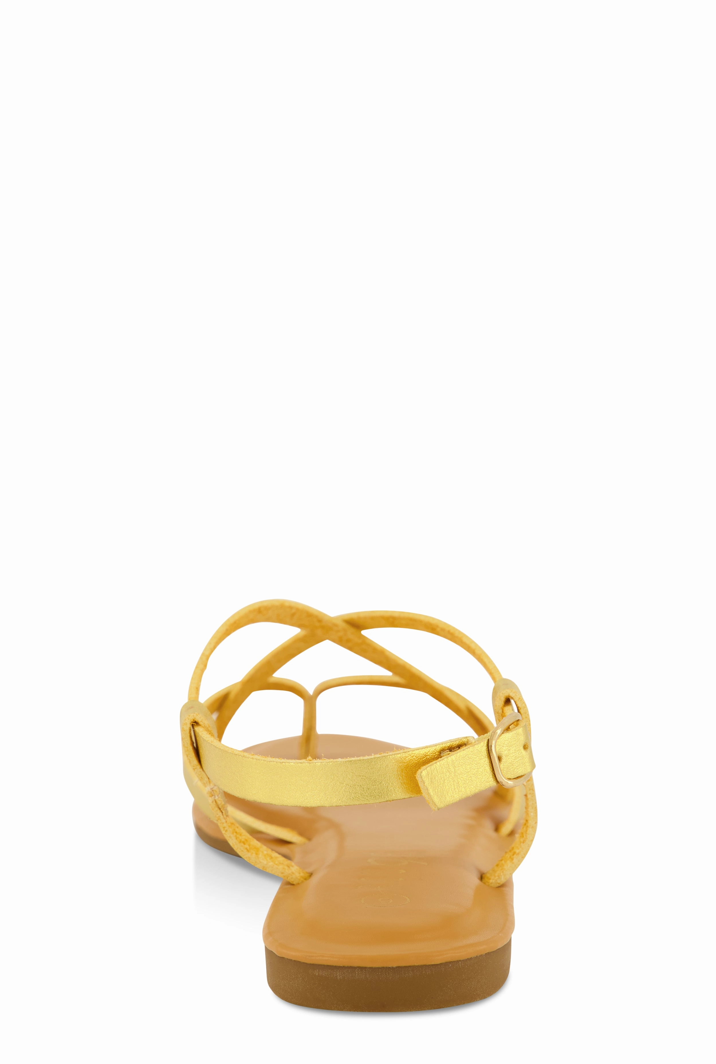Criss Cross Strappy Thong Sandals