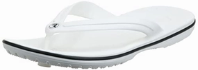Crocs Unisex Crocband Flip Flip Flops. Weiß. 45/46 EU