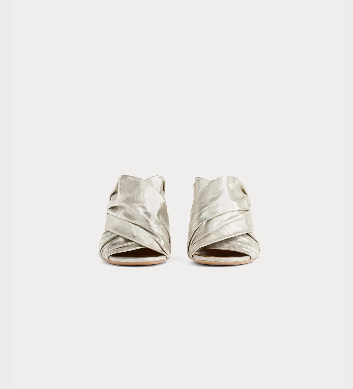Crossover Sandals - Silver