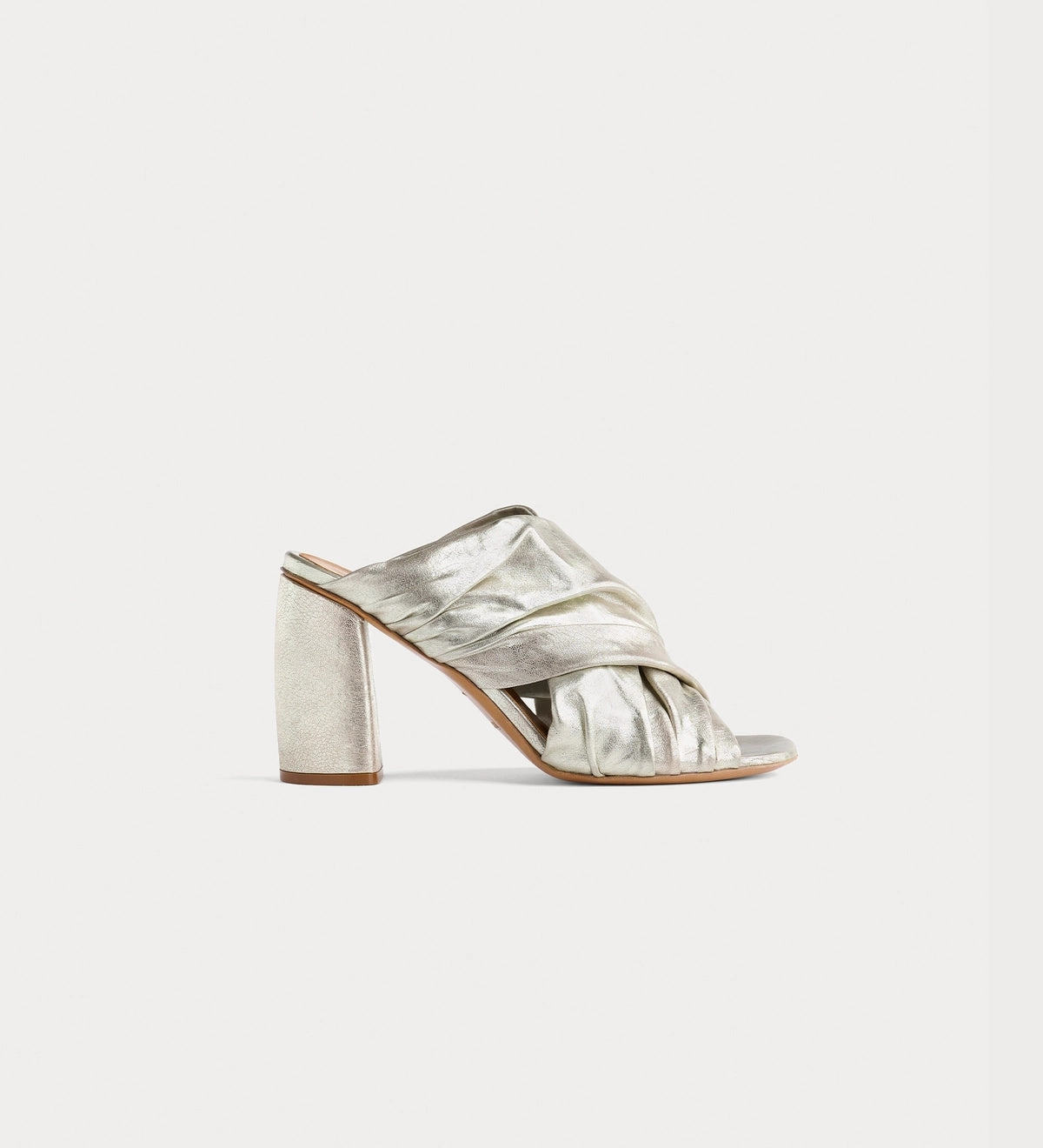 Crossover Sandals - Silver