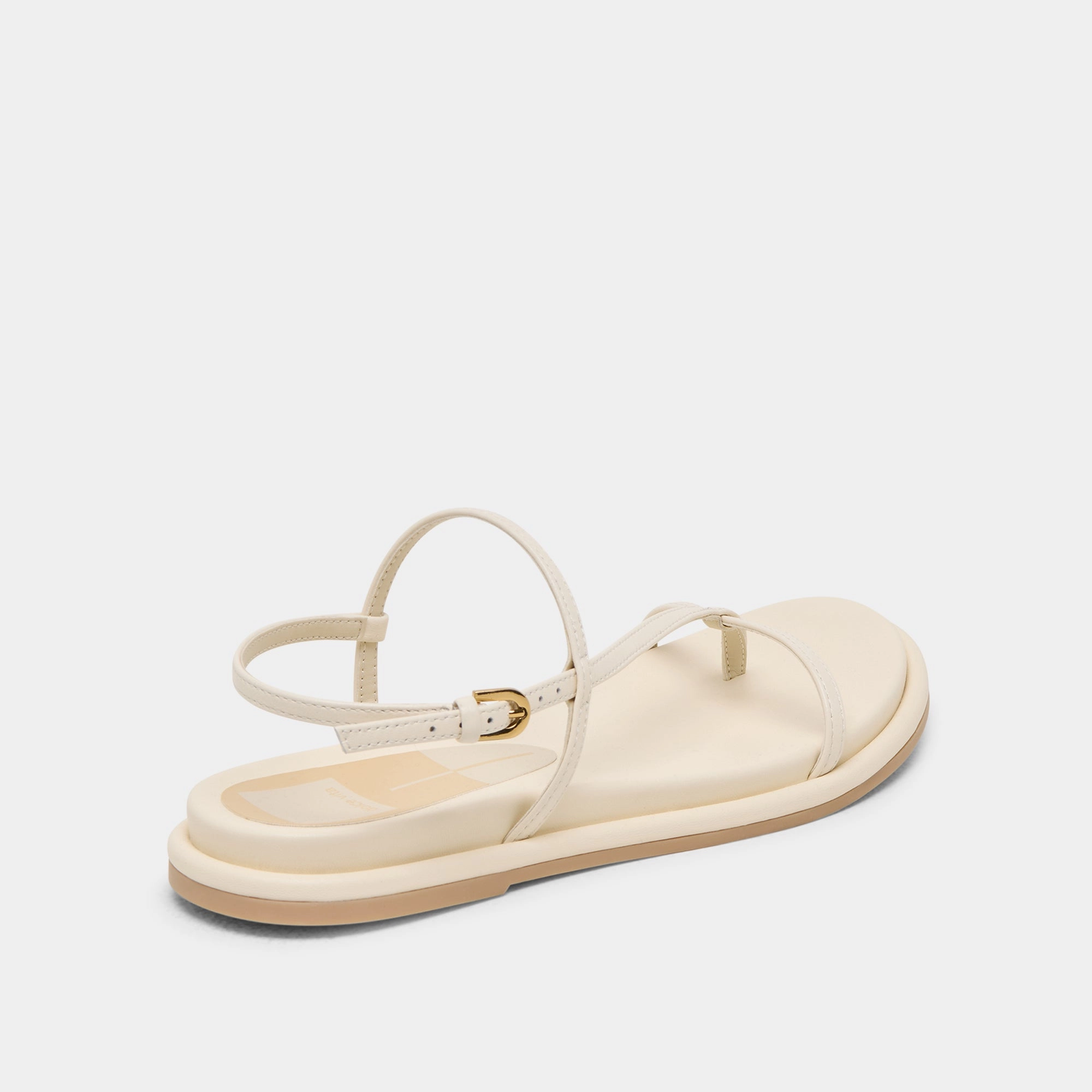 DALLEN SANDALS OFF WHITE LEATHER