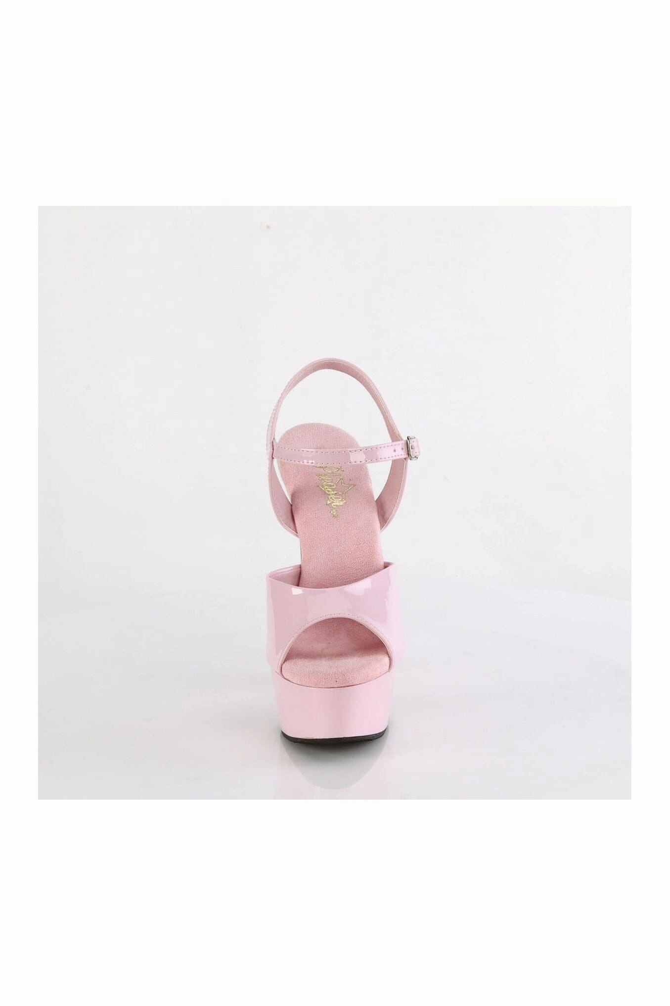 DELIGHT-609 Pink Patent Sandal