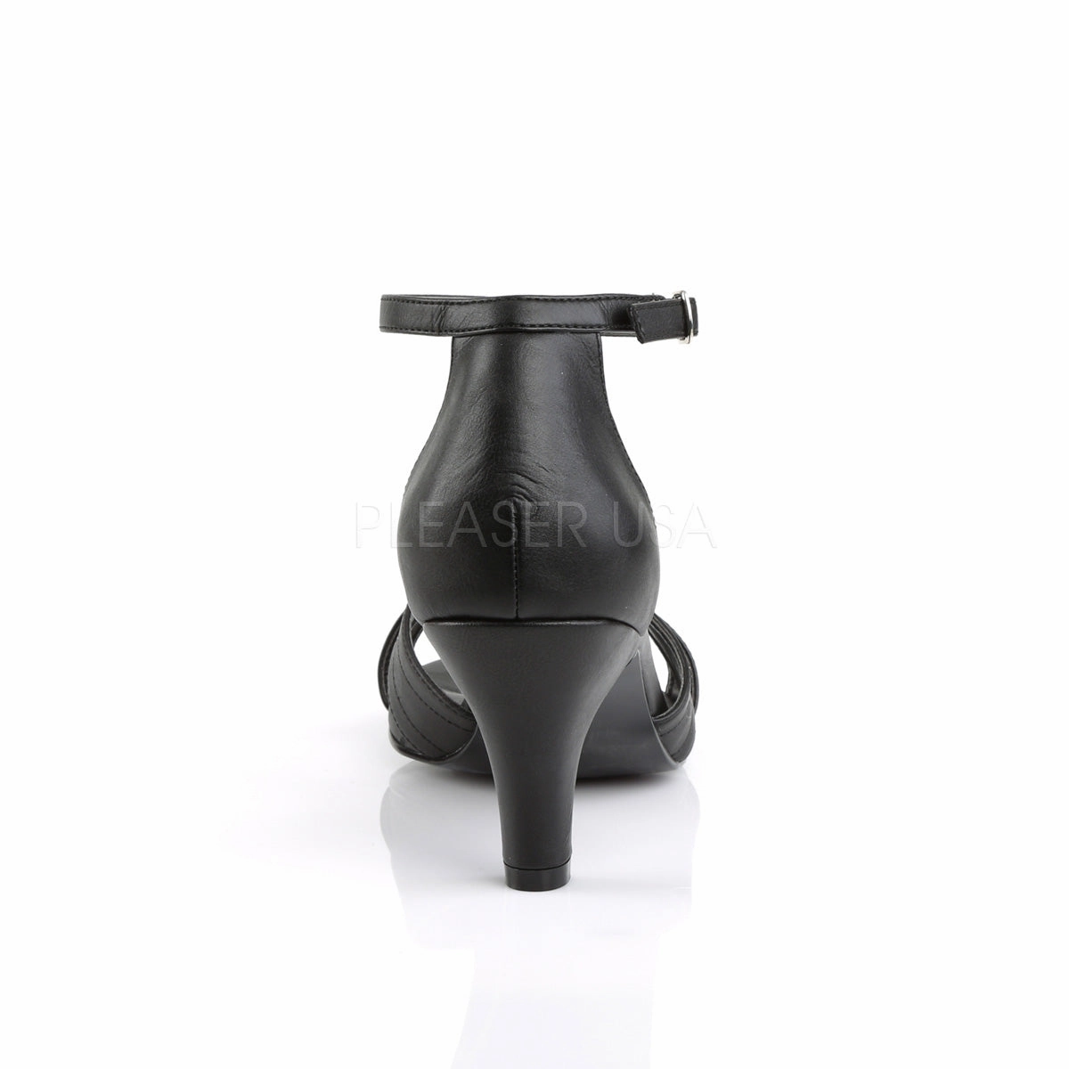 DIVINE-435  Black Faux Leather