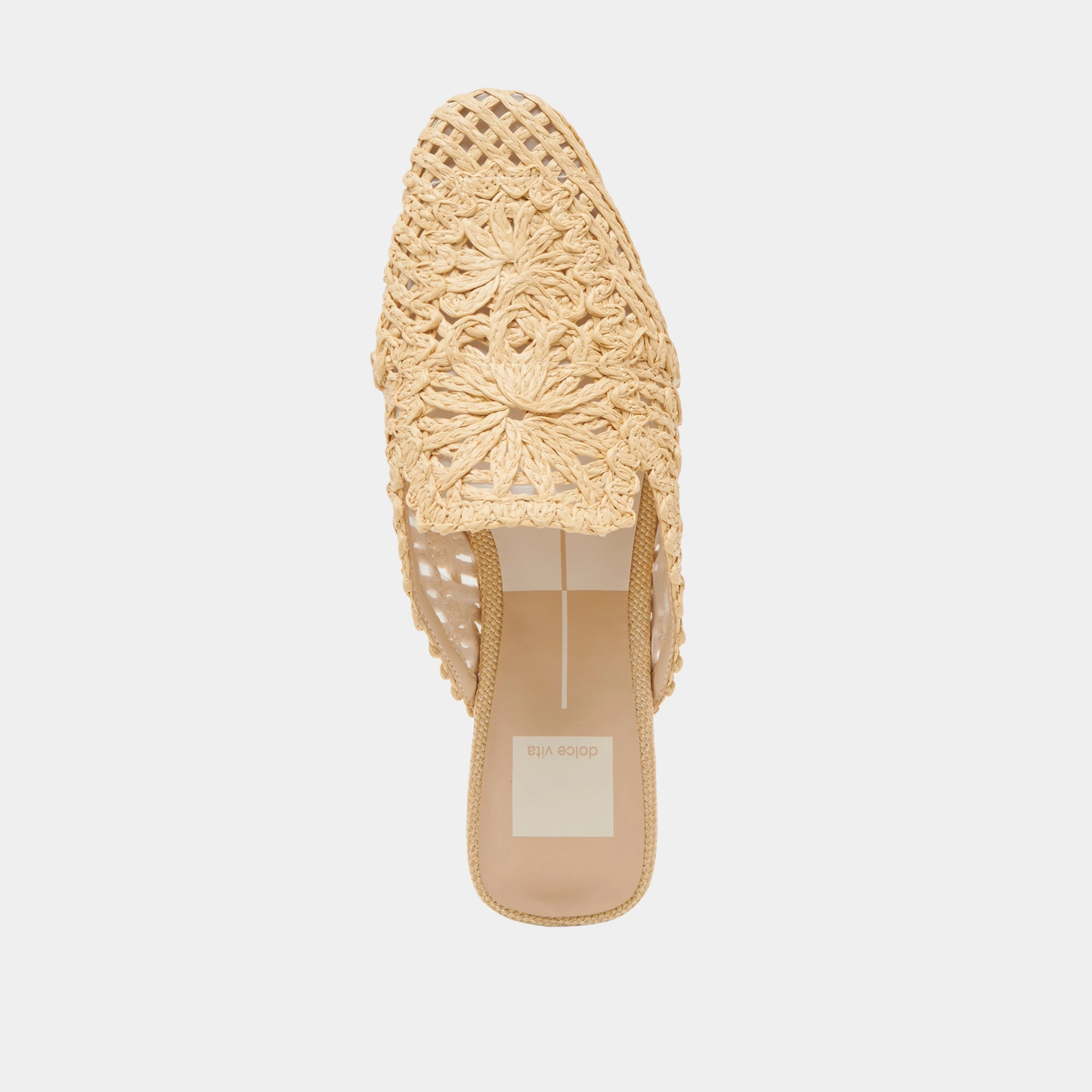 DIYA FLATS LT NATURAL MACRAME