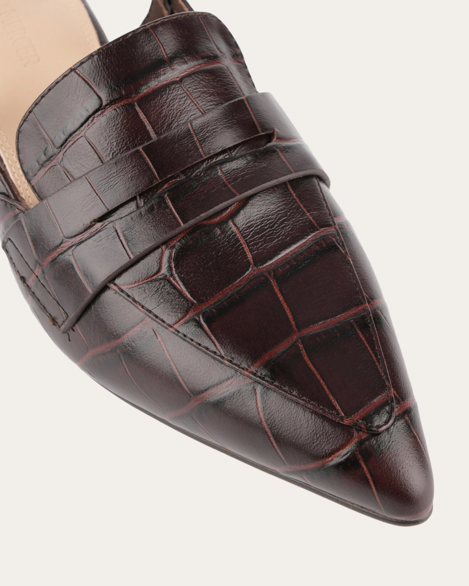 ELOISE DRESS FLATS CHOCOLATE CROC