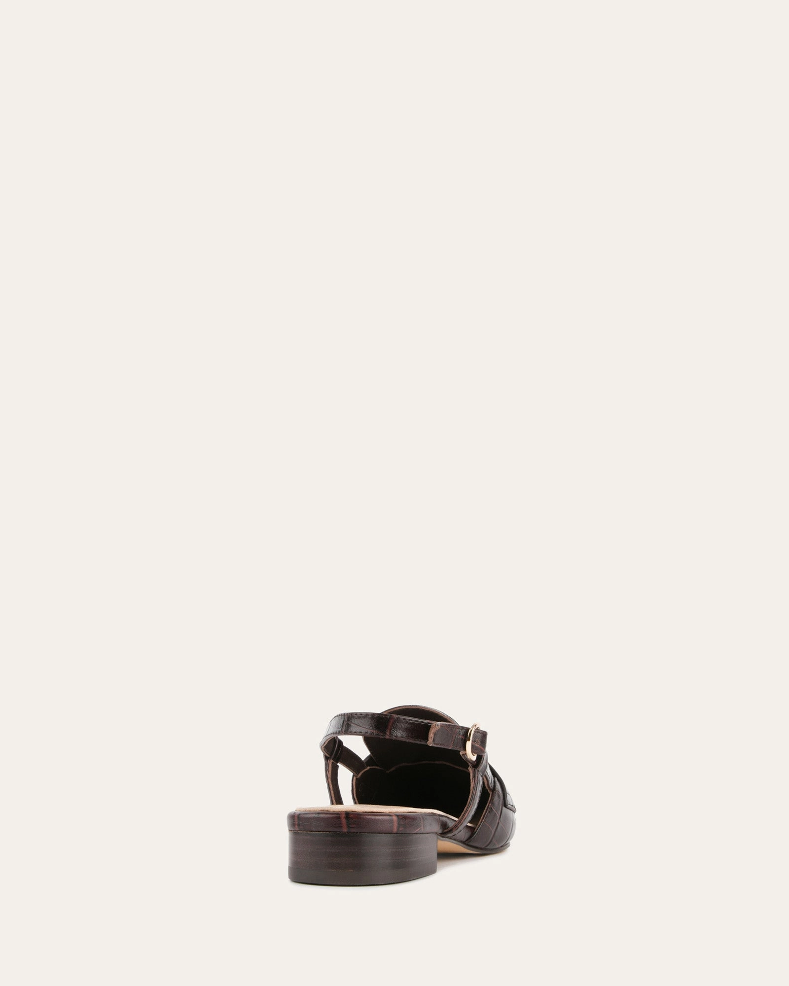 ELOISE DRESS FLATS CHOCOLATE CROC