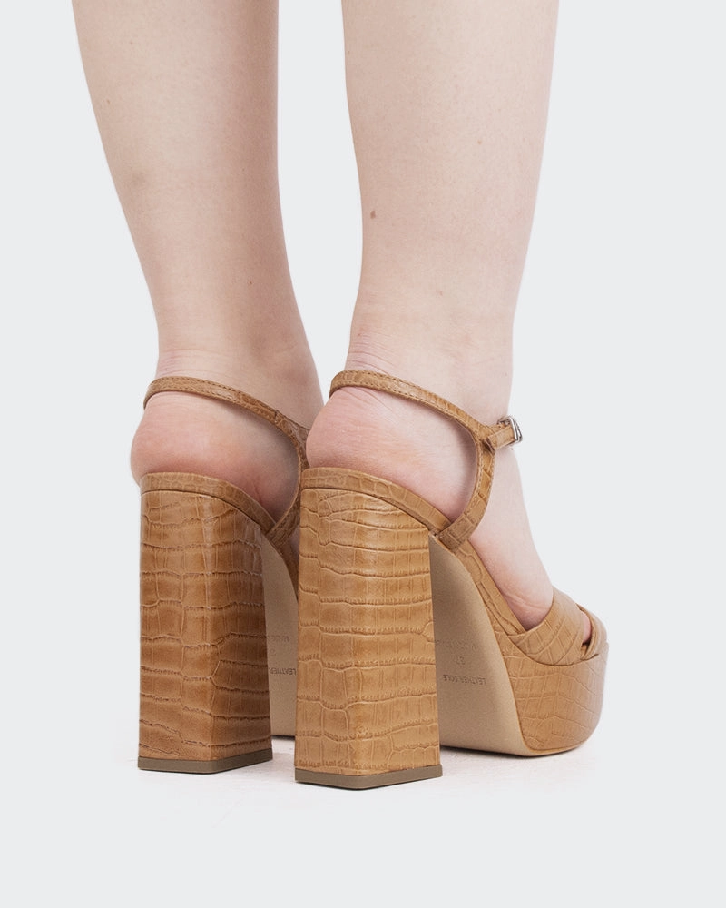 Embassy Chestnut Croco