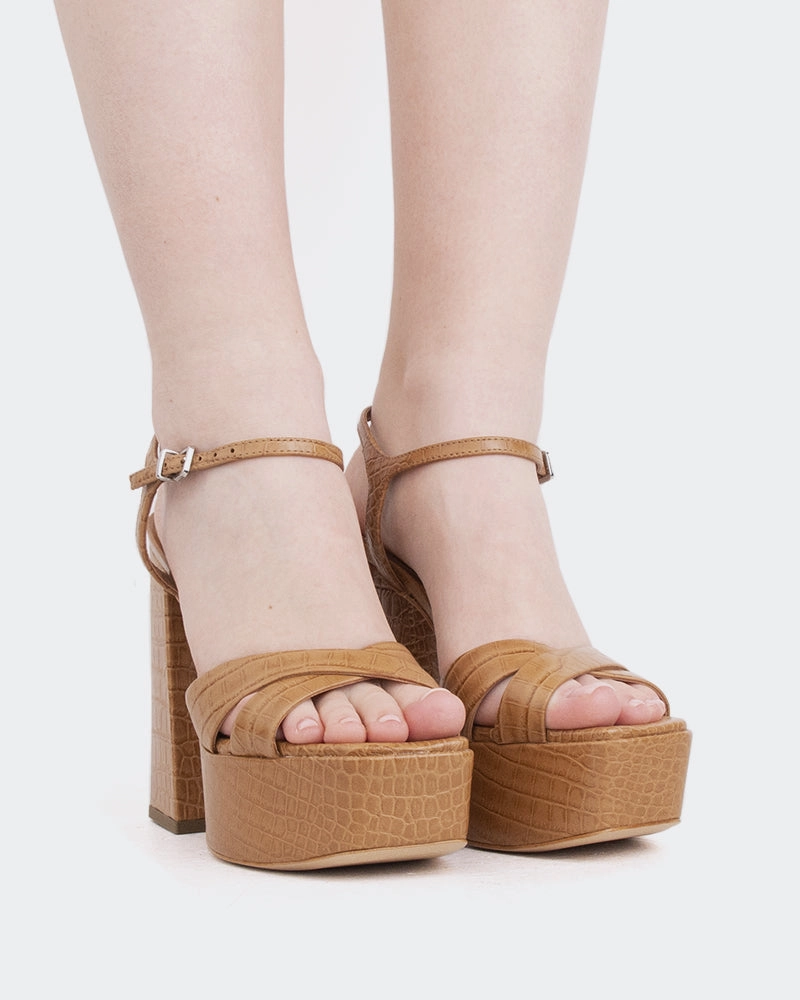 Embassy Chestnut Croco