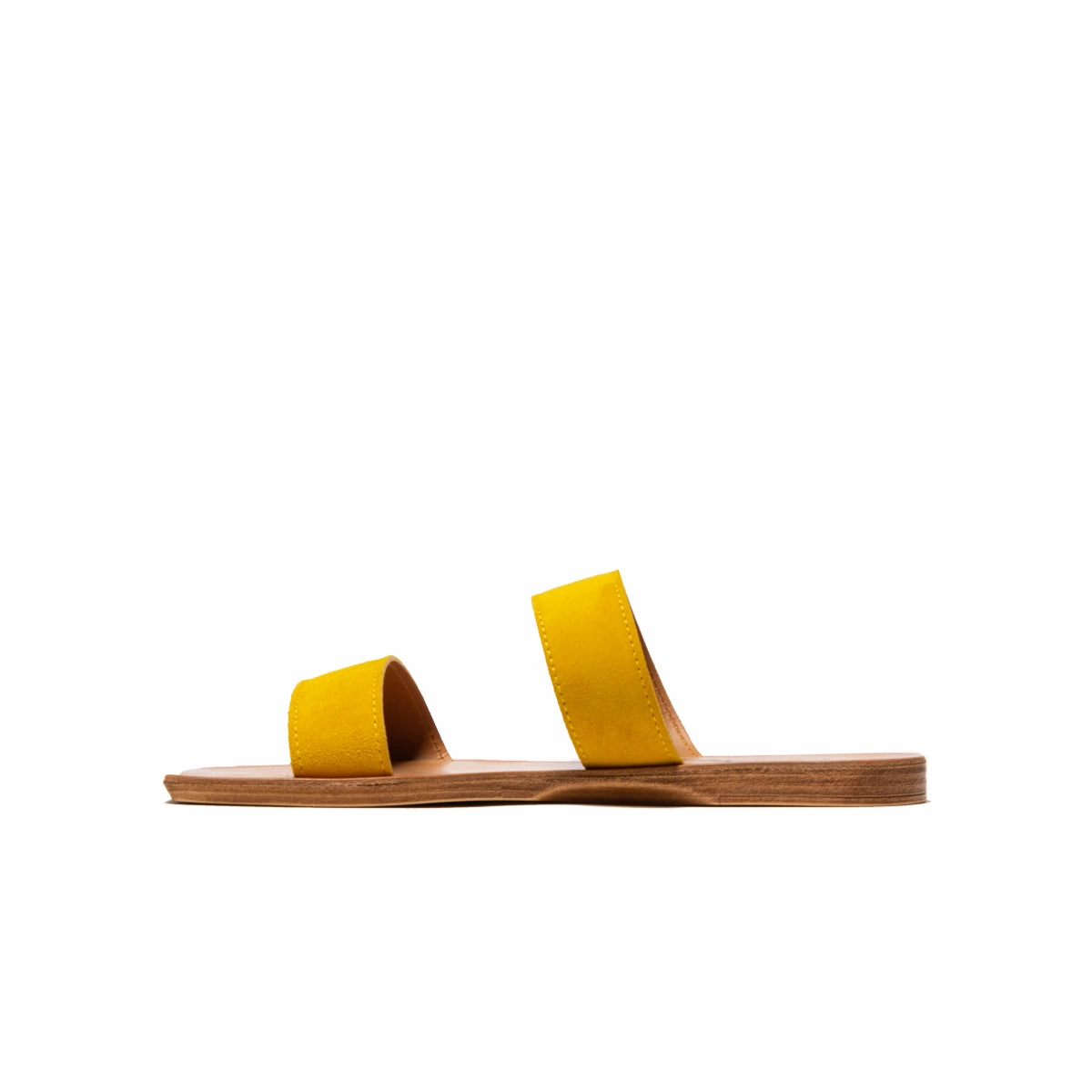 Fayola Mustard Suede