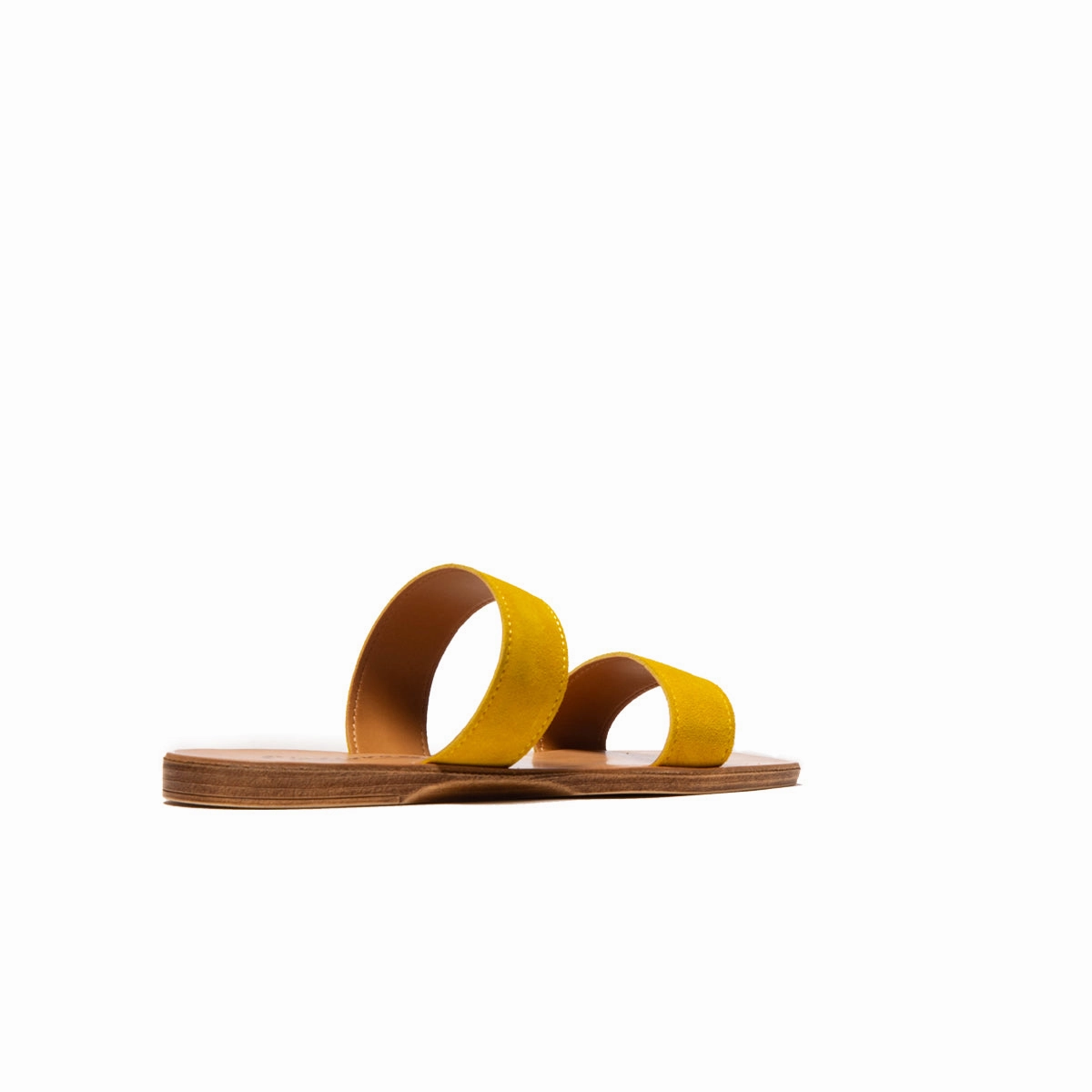 Fayola Mustard Suede