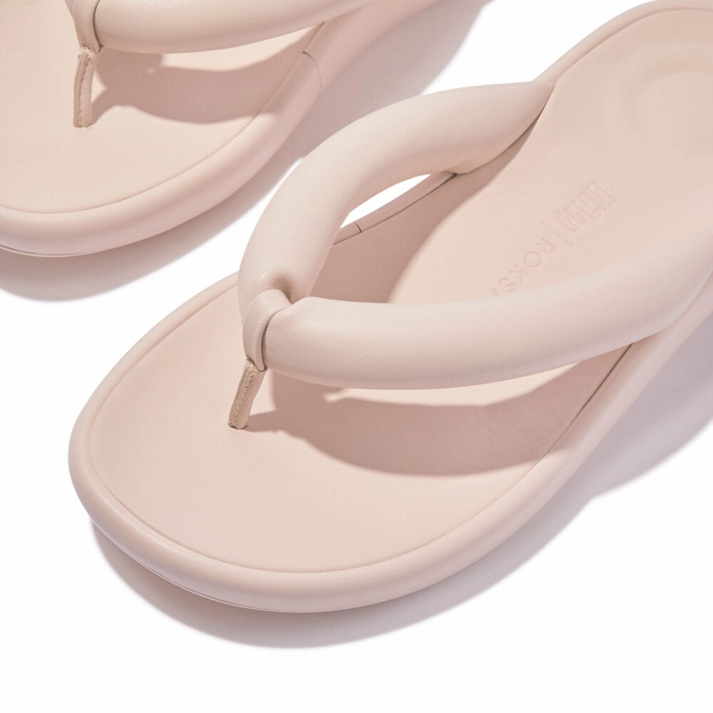 FitFlop - iQUSHION D-LUXE X ROKSANDA PAD. LEATHER FLIP-FLOPS
