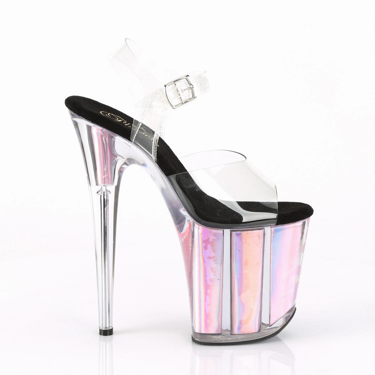 FLAMINGO-808HGI  Clear/Pink Hologram Inserts
