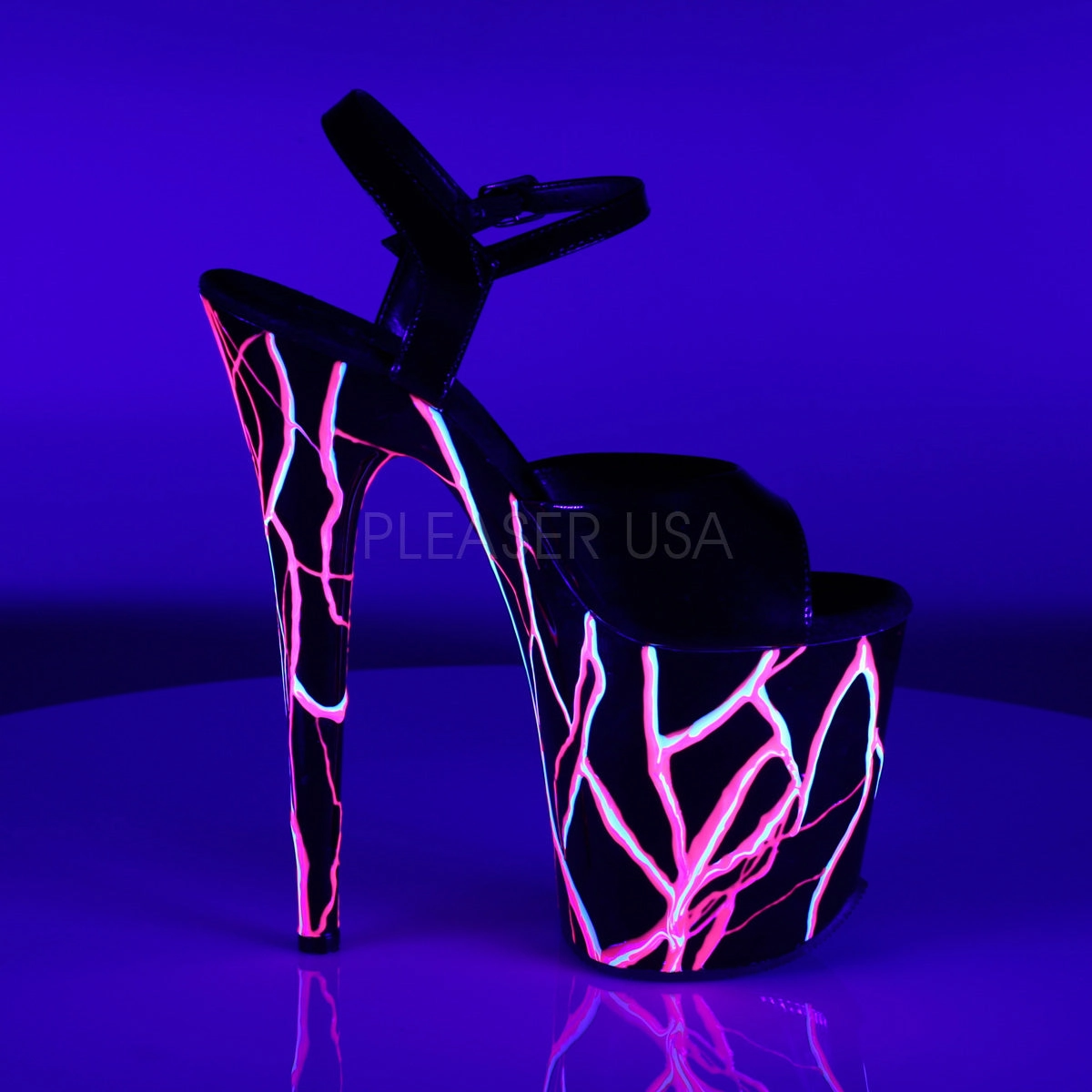 FLAMINGO-809NLB Black Hot Pink Neon