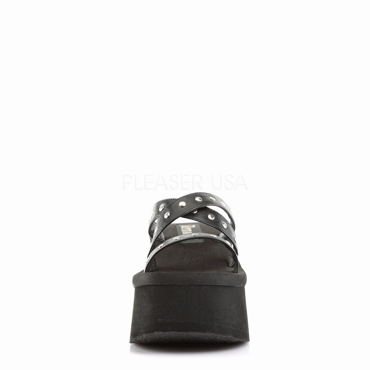 FUNN-19  Black Vegan Leather