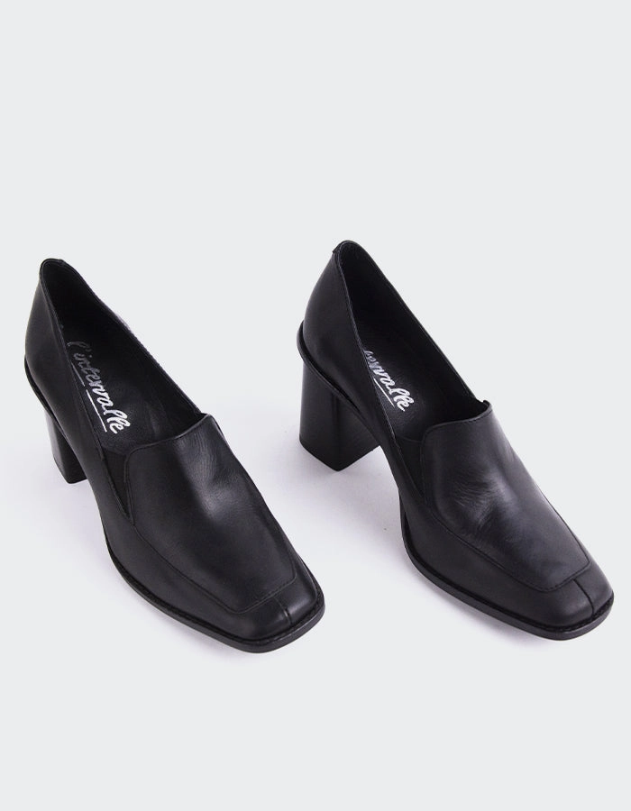 Gabiano Black Leather