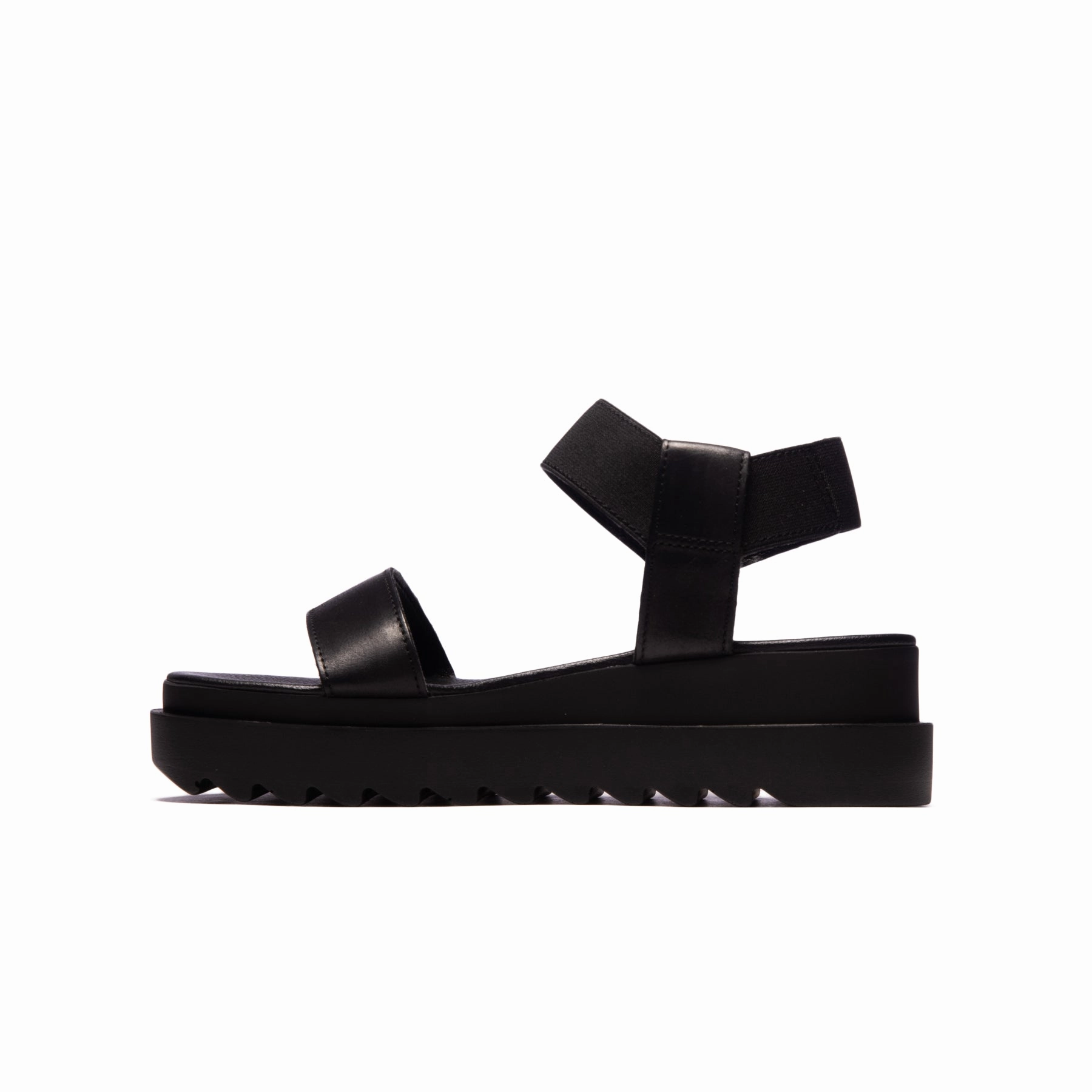 Gerta Black Leather