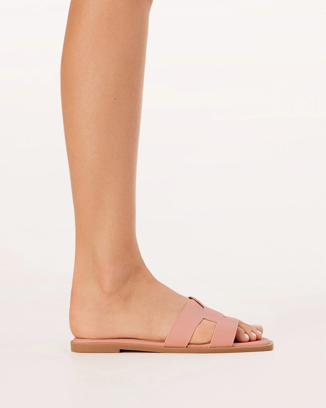 GORDY - DUSTY ROSE SAFFIANO SHINE