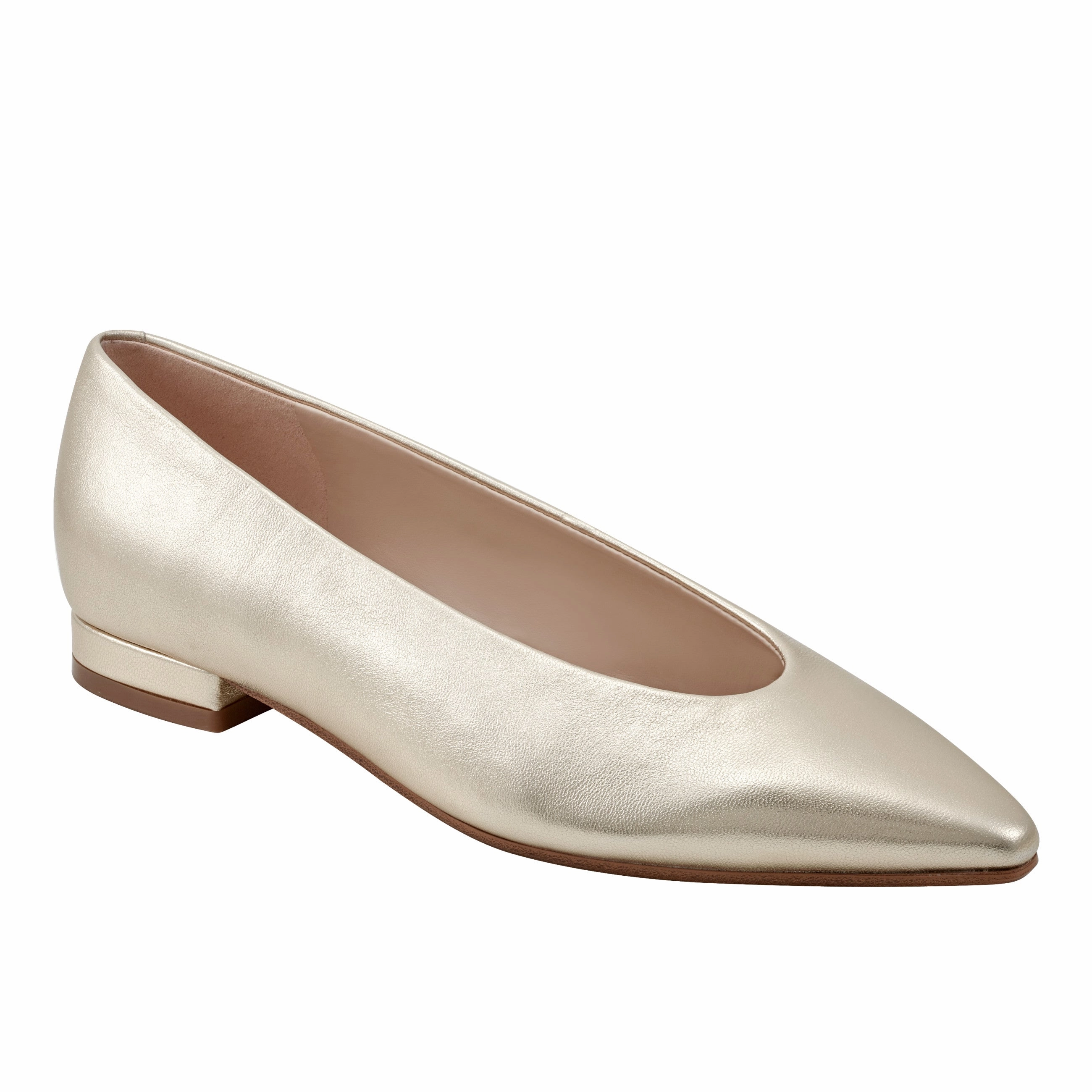 Gunner Pointed Toe Flat