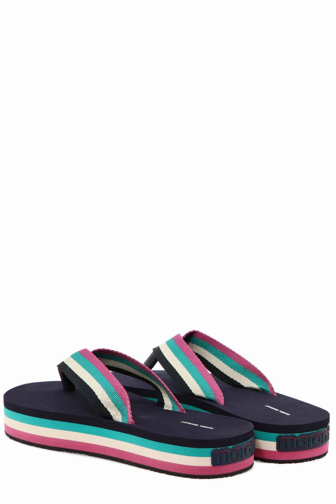 Isabel Marant Logo Printed Sandals