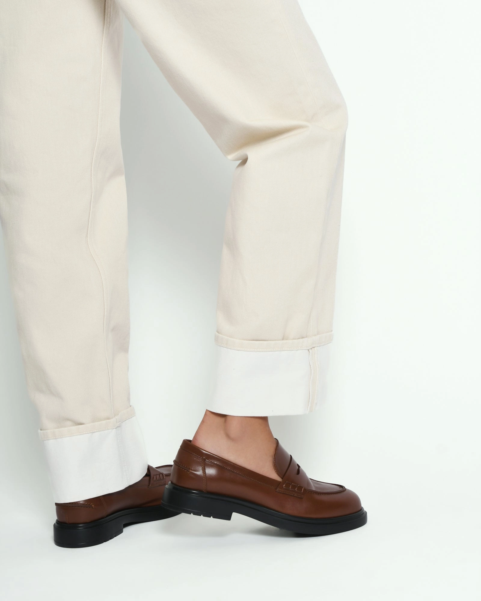 JARVIS LOAFERS CHESTNUT LEATHER